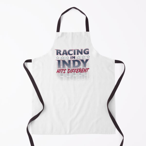 Item preview, Racing in Indy Hits Different (2026-White) designed and sold by GX3-Creative.