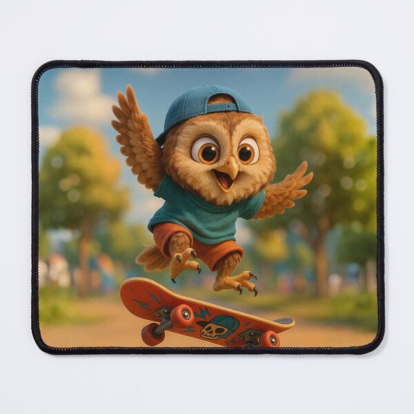 Item preview, Skater Tawny Owl designed and sold by Sillytoe.