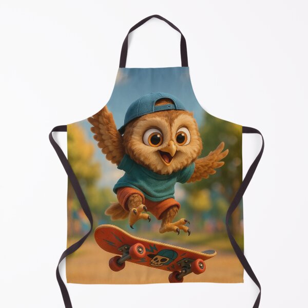 Item preview, Skater Tawny Owl designed and sold by Sillytoe.