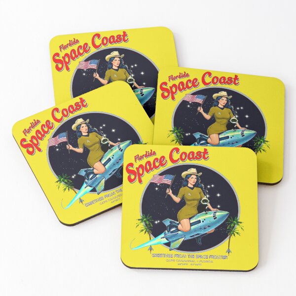 Item preview, Florida Space Coast - The Space Frontier designed and sold by BuzzDalways.