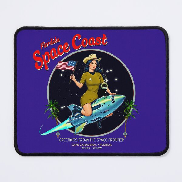 Item preview, Florida Space Coast - The Space Frontier designed and sold by BuzzDalways.