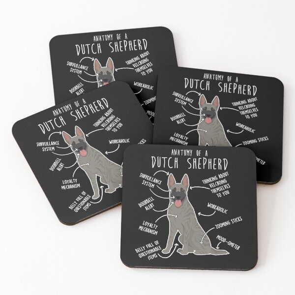 Item preview, Dutch Shepherd Dog Anatomy designed and sold by Clara Hollins.