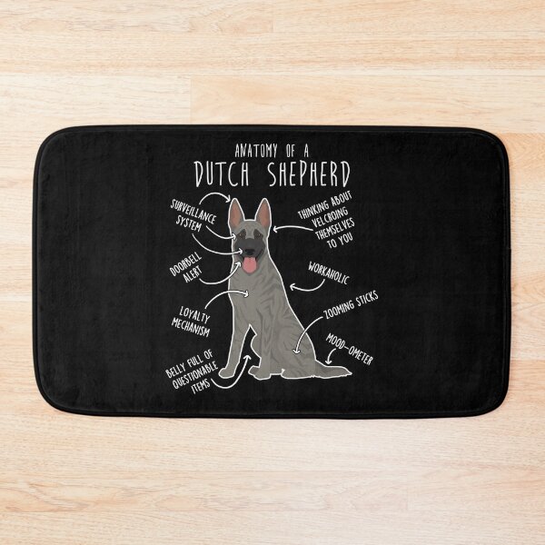 Item preview, Dutch Shepherd Dog Anatomy designed and sold by Clara Hollins.