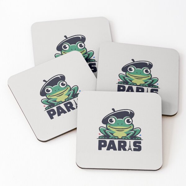 Item preview, Paris Frog Vibes – Cute French Beret Frog Illustration designed and sold by KSz2026.