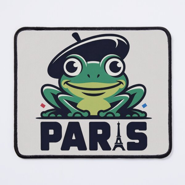 Item preview, Paris Frog Vibes – Cute French Beret Frog Illustration designed and sold by KSz2026.