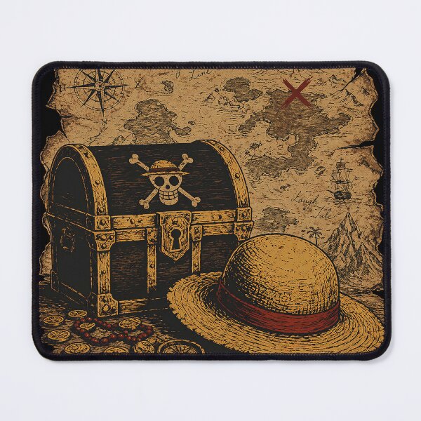 Item preview, Vintage Pirate Treasure Map Anime Design designed and sold by VoidPulse.