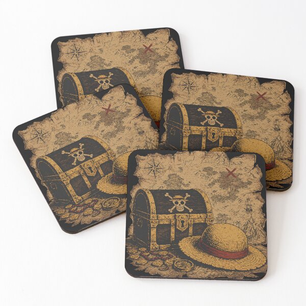 Item preview, Vintage Pirate Treasure Map Anime Design designed and sold by VoidPulse.