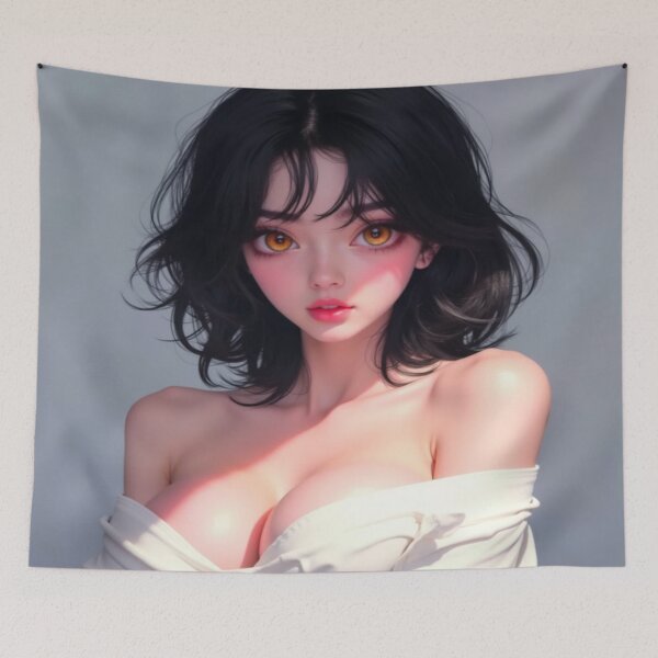 Item preview, White Amber | Seductive Girl Portrait designed and sold by KasaHunterHarem.