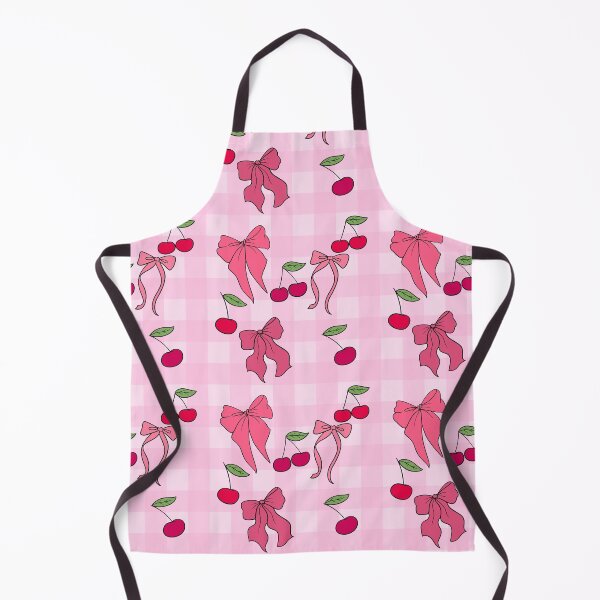 Item preview, Coqueta Cherry Bow Gingham designed and sold by DragonsHoard07.