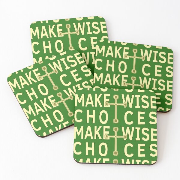 Item preview, Make Wise Choices banner designed and sold by BloodSweatNTers.