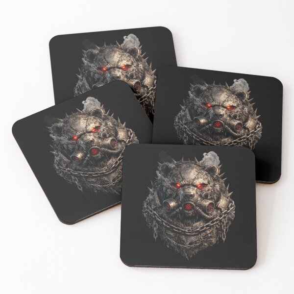 Item preview, Cybernetic War Bear - Post-Apocalyptic Mechanical Grizzly designed and sold by VipePrint.