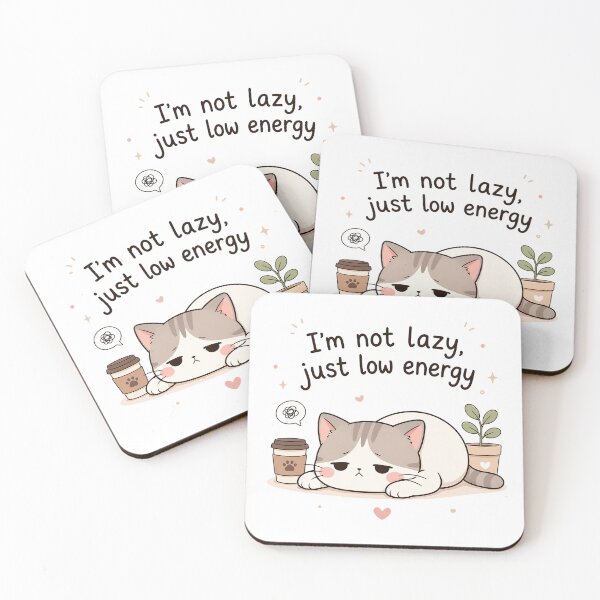 Item preview, im not lazy just low energy designed and sold by radleydunn84.