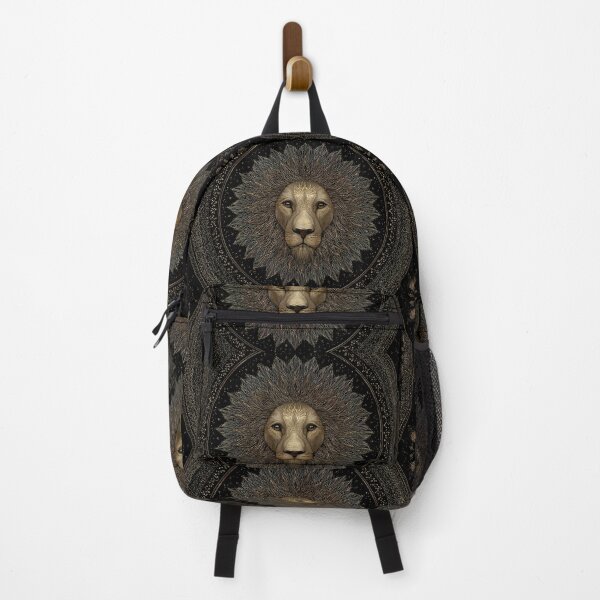 Item preview, Regal Lion Portraits Mandala Designs Majestic Wildlife designed and sold by ART ATTACK ZONE.