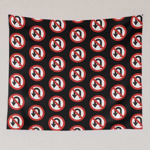 Item preview, No U-Turn Sign designed and sold by sifis.