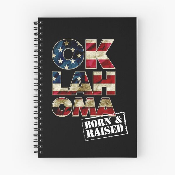 Item preview, Oklahoma Fan Gift Sports Football US Flag Proud Strong Born And Raised designed and sold by djpraxis.