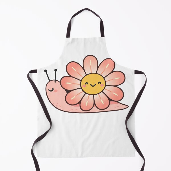 Item preview, Cute Kawaii Snail Flower Design designed and sold by Owcomm.