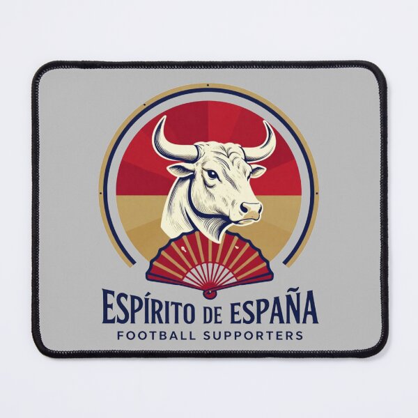 Item preview, Spain Supporters – Espíritu de España Football Fan Badge designed and sold by Inner Flame Studio.