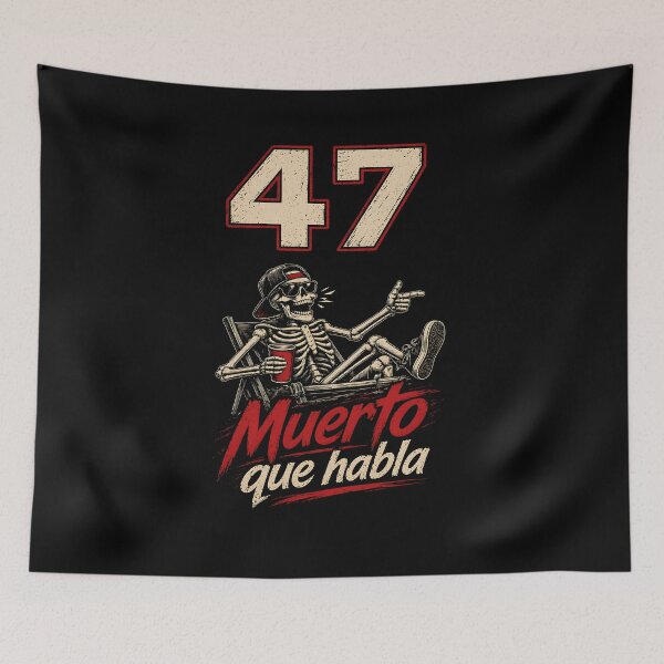 Item preview, 47 muerto que habla designed and sold by Apocryphalwar.