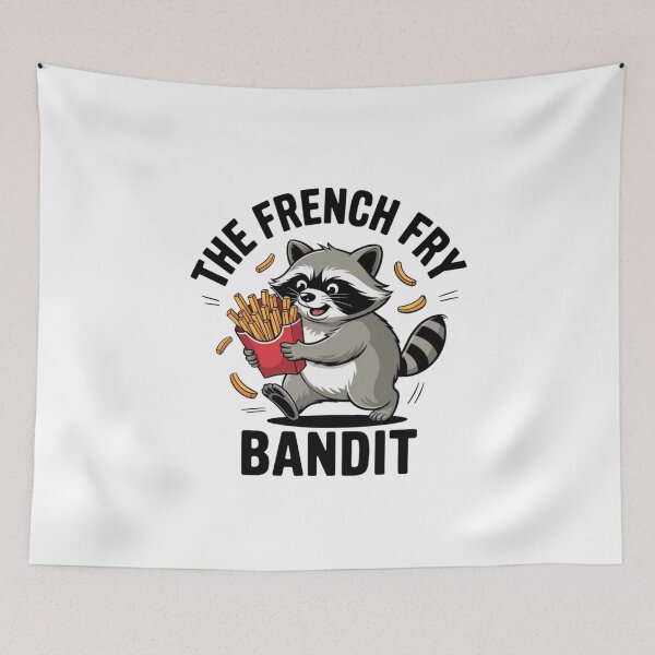 Item preview, Mischievous Junk Food Lover Raccoon Fast Food Meme Art designed and sold by Mr-wow.