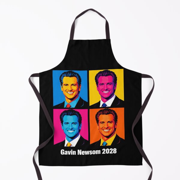 Item preview, Gavin Newsom 2028 Presidential Campaign Pop Art Portrait designed and sold by Owcomm.