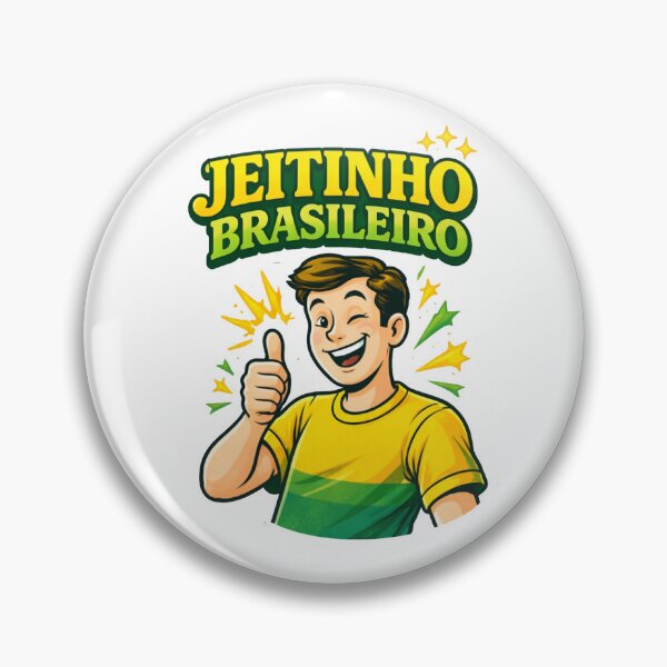Item preview, Jeitinho Brasileiro Brazilian Way Thumbs Up designed and sold by brazilianlifestyle.