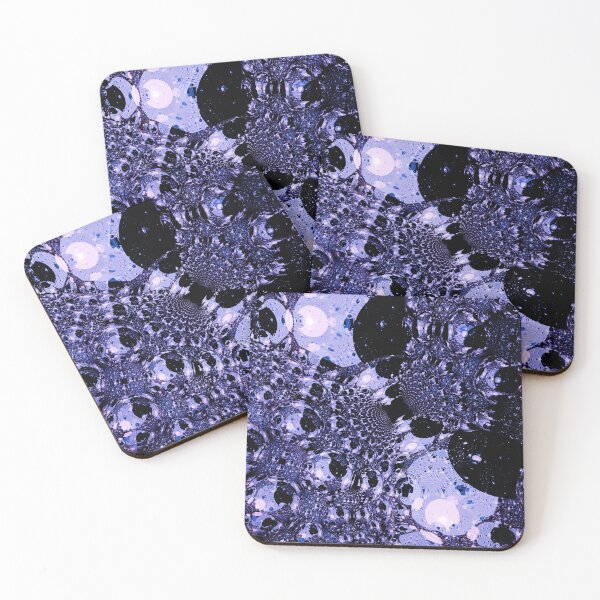 Item preview, Trippy purple 3D fractal landscape designed and sold by Ivydelic.