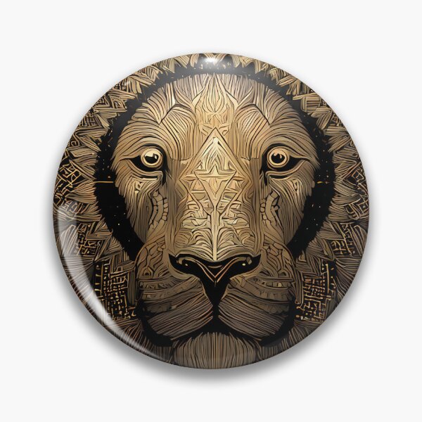 Item preview, 444 Regal Lion Portraits Mandala Designs Majestic Wildlife designed and sold by ART ATTACK ZONE.