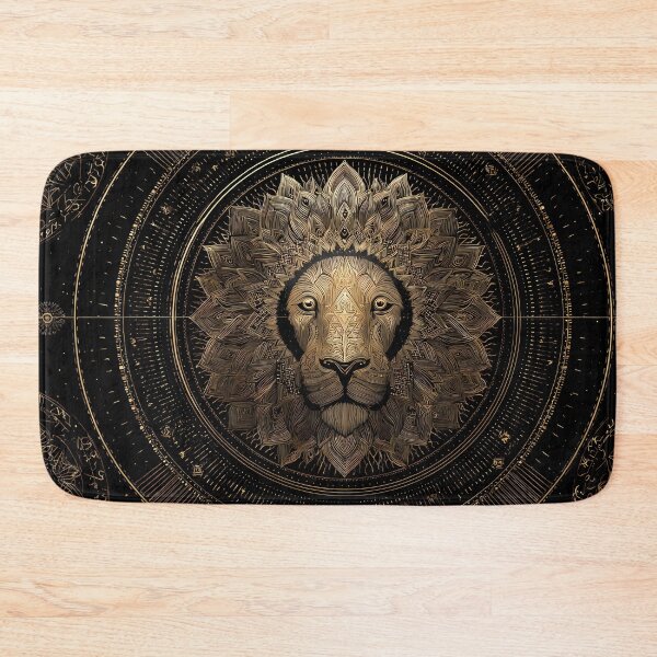 Item preview, 444 Regal Lion Portraits Mandala Designs Majestic Wildlife designed and sold by ART ATTACK ZONE.