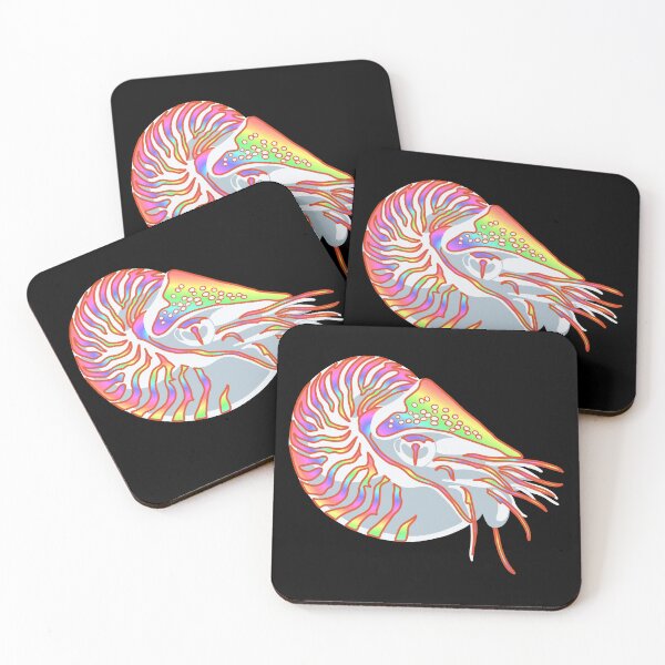 Item preview, Rainbow Nautilus designed and sold by Suchnothing.