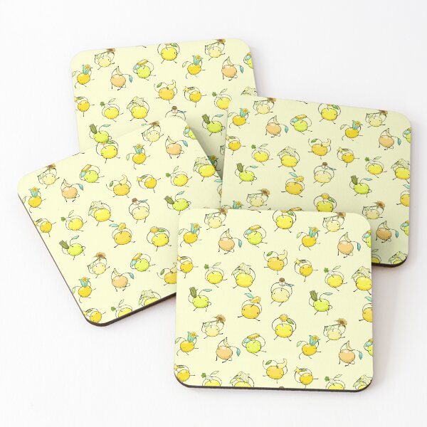 Item preview, Stardew Valley Yellow Junimo Repeating Pattern Soft Background designed and sold by JurassicParkans.