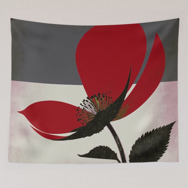 Item preview, Modern Secret Garden Crimson Radiance designed and sold by joycrysstudio.