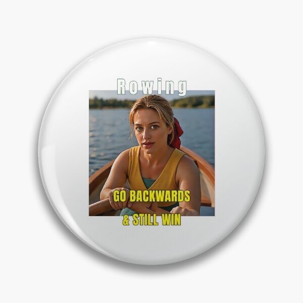 Item preview, Rowing Go Backwards Still Win designed and sold by Michael van der Hoorn.