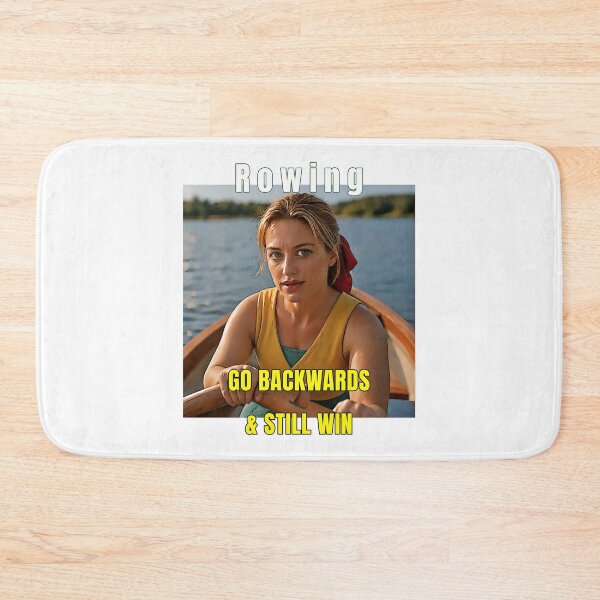Item preview, Rowing Go Backwards Still Win designed and sold by Michael van der Hoorn.