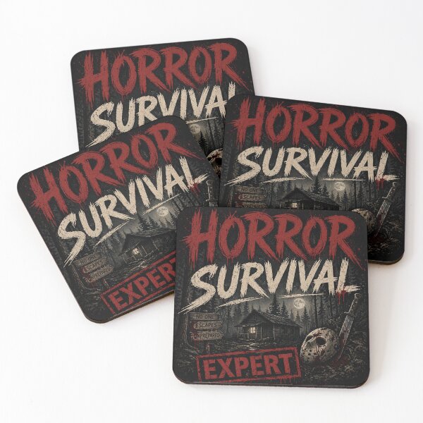 Item preview, Horror Survival Expert Vintage Slasher Camp Horror Design designed and sold by Horror Camp.