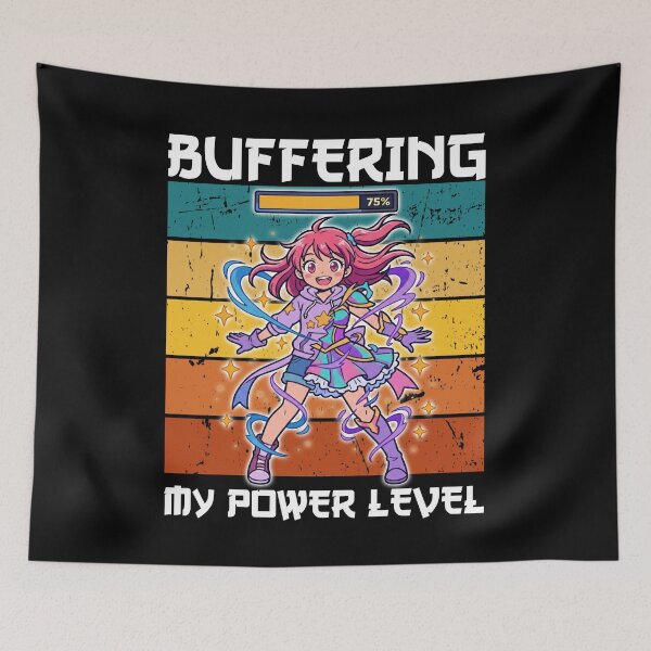 Item preview, ANIME - BUFFERING MY POWER LEVEL designed and sold by KEF Custom.
