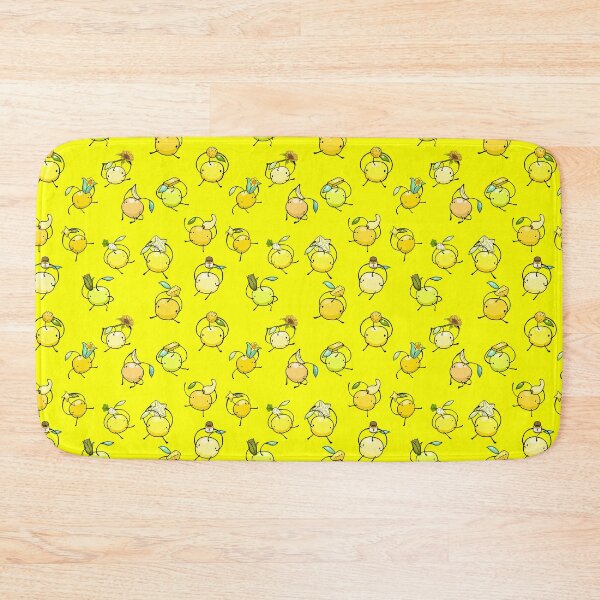 Item preview, Stardew Valley Yellow Junimo Repeating Pattern Bright Background designed and sold by JurassicParkans.