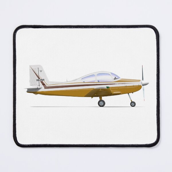 Item preview, VICTA AIRCRUISER VH-MVR 1966 designed and sold by Grubby Fingers Aircraft Illustration.