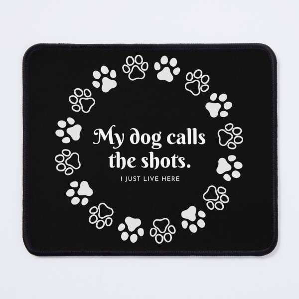 Item preview, My Great Dane Calls the Shots – I Just Live Here ? | Funny Big Dog Owner designed and sold by GalushaGraphics.