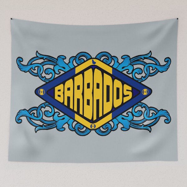 Item preview, Barbados emblem retro sign designed and sold by studioss76.
