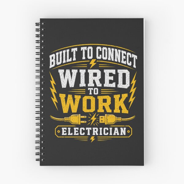 Item preview, Wired To Work Electrician Shirt Funny Electrical Tee designed and sold by Drip5.