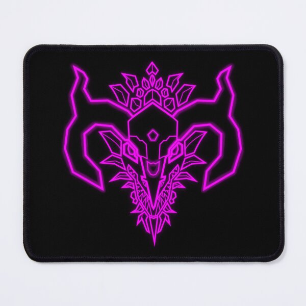 Item preview, Neon Purple Dragon Skull | Cyberpunk Fantasy Wall Art designed and sold by Neon_Ronin.