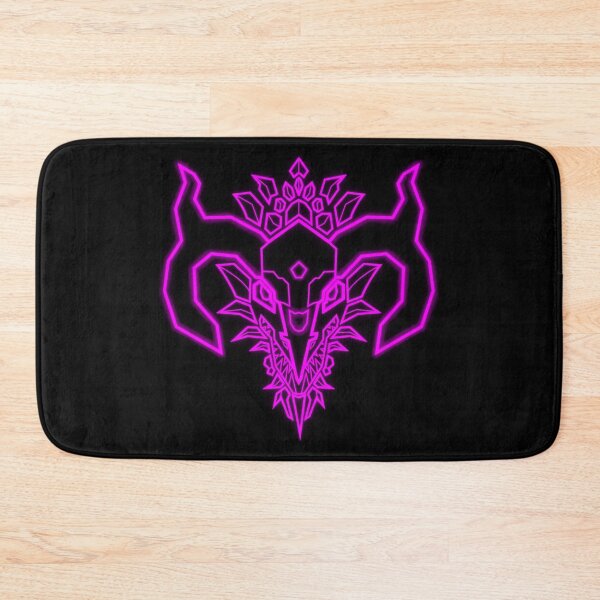 Item preview, Neon Purple Dragon Skull | Cyberpunk Fantasy Wall Art designed and sold by Neon_Ronin.