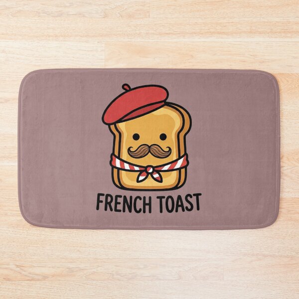 Item preview, Funny French Toast Pun Cute Bread Character designed and sold by TinyJoy Studio.