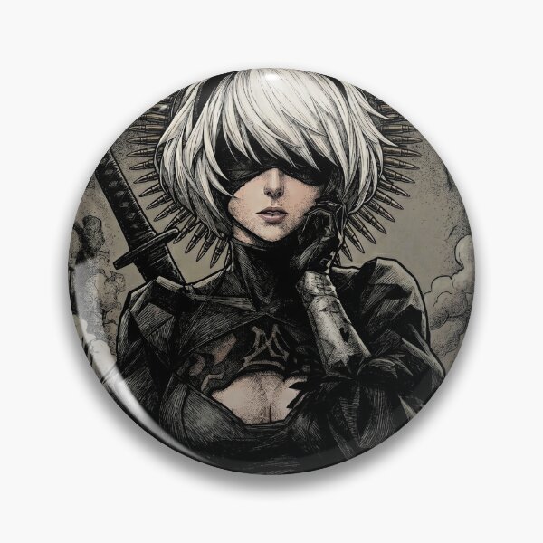 Item preview, Yorha 2B Metal designed and sold by MadShroomPrints.