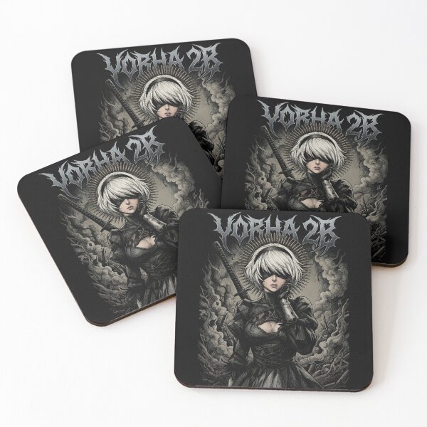 Item preview, Yorha 2B Metal designed and sold by MadShroomPrints.