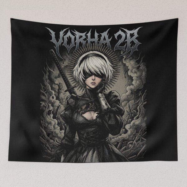Item preview, Yorha 2B Metal designed and sold by MadShroomPrints.