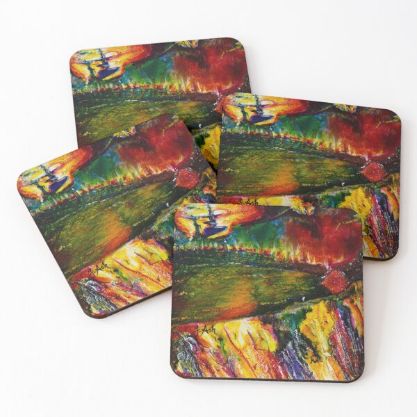 Item preview, The red square designed and sold by Ginette Ash.