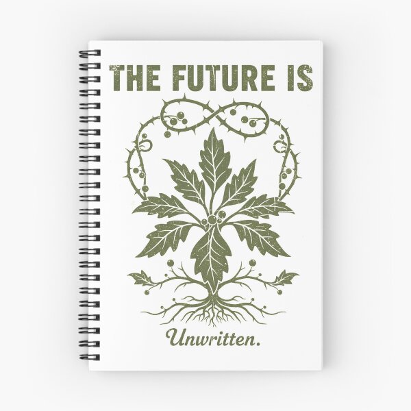 Item preview, The Future is unwritten, optimist mind designed and sold by Peetacho.