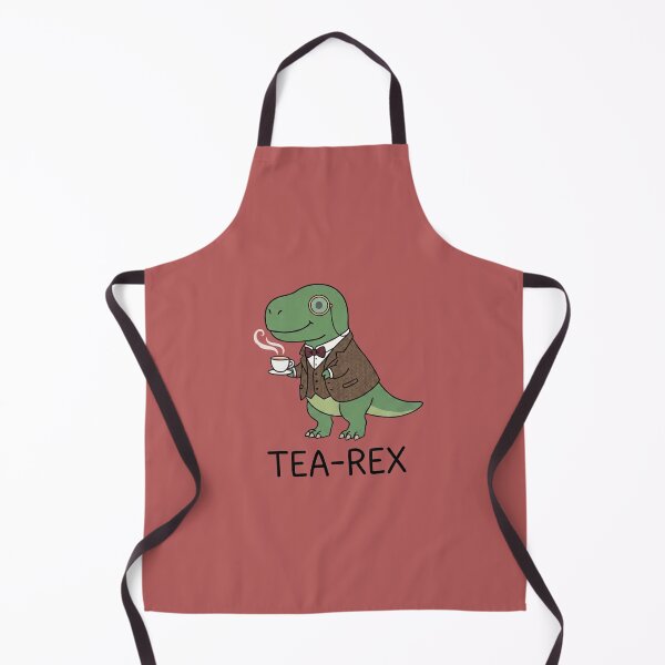 Item preview, Funny Tea-Rex British Dinosaur Pun Dapper T-Rex designed and sold by TinyJoy Studio.