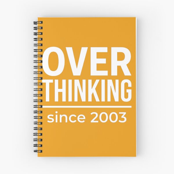 Item preview, Over Thinking since 2003 designed and sold by Stylecentral26.